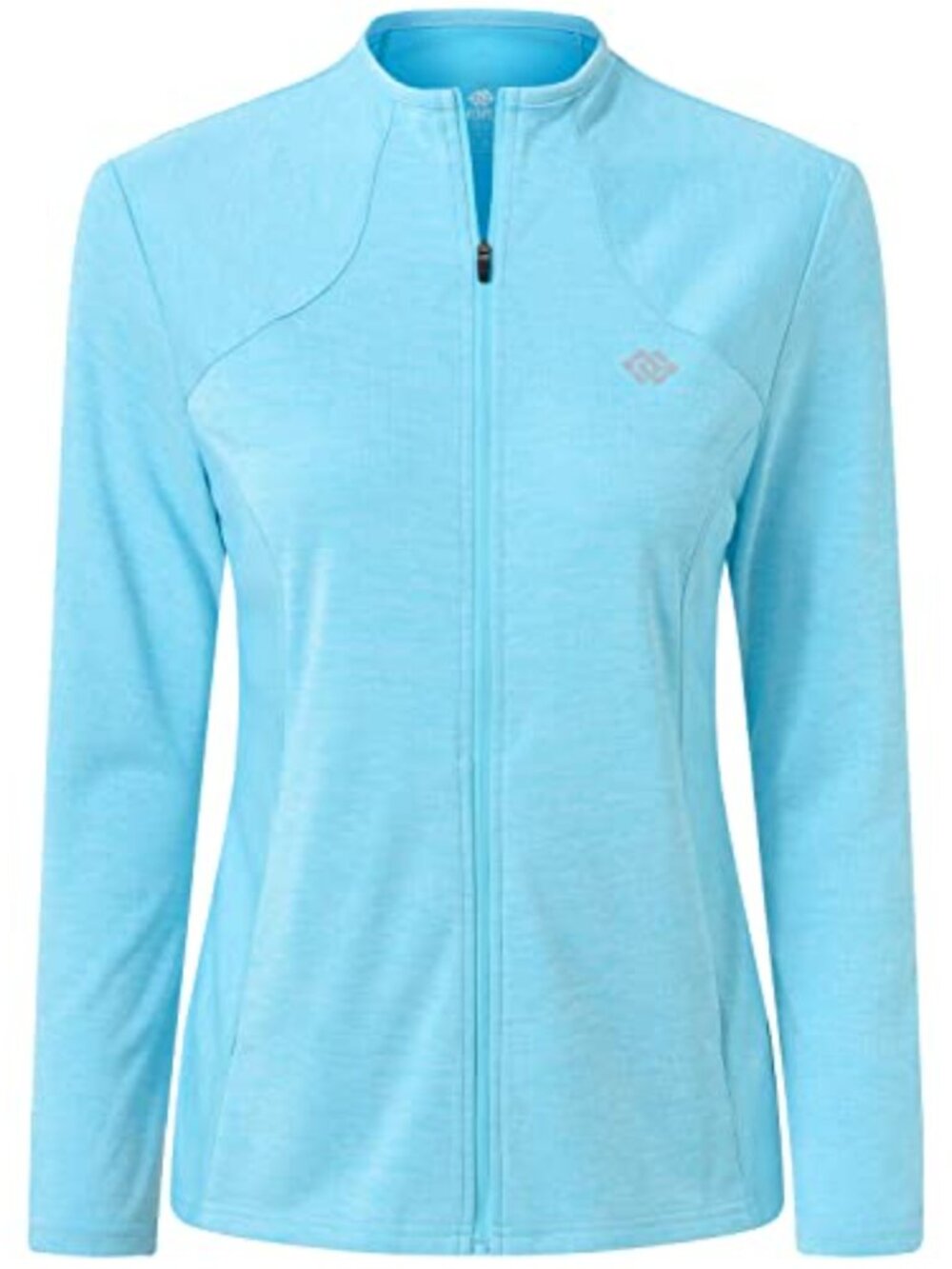 MoFiz Women's Full Zip Hiking Shirt UPF 50+ Sun Protection Running Jacket Long